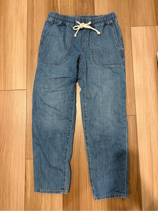 J. Crew Denim - J. Crew Relaxed Drawstring Stretch Blue Denim Jeans